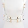 Plus-Size Faux Leather Strappy Harness