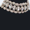 Rhinestone Collar Necklace – 14.5 inch Close-Fit