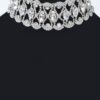 Rhinestone Collar Necklace – 14.5 inch Close-Fit