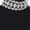 Rhinestone Collar Necklace – 14.5 inch Close-Fit