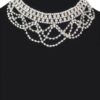 Double-Strand Rhinestone Necklace – Layered Sparkle