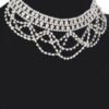 Double-Strand Rhinestone Necklace – Layered Sparkle