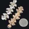Rhinestone Drop Earrings – Extended Silhouette
