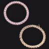 Round Rhinestone Statement Earrings – 2-Inch