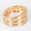 Rhinestone Spring-Hinge Metal Cuff Bracelet