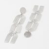 Triple Arch Drop Earrings – Layered Sculptural Drops