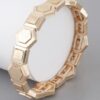 Solid Geometric Cuff Bracelet – Modern Angular Bangle
