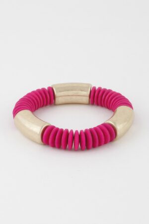 Multi-Layered Rhinestone Tube Cuff Anklet
