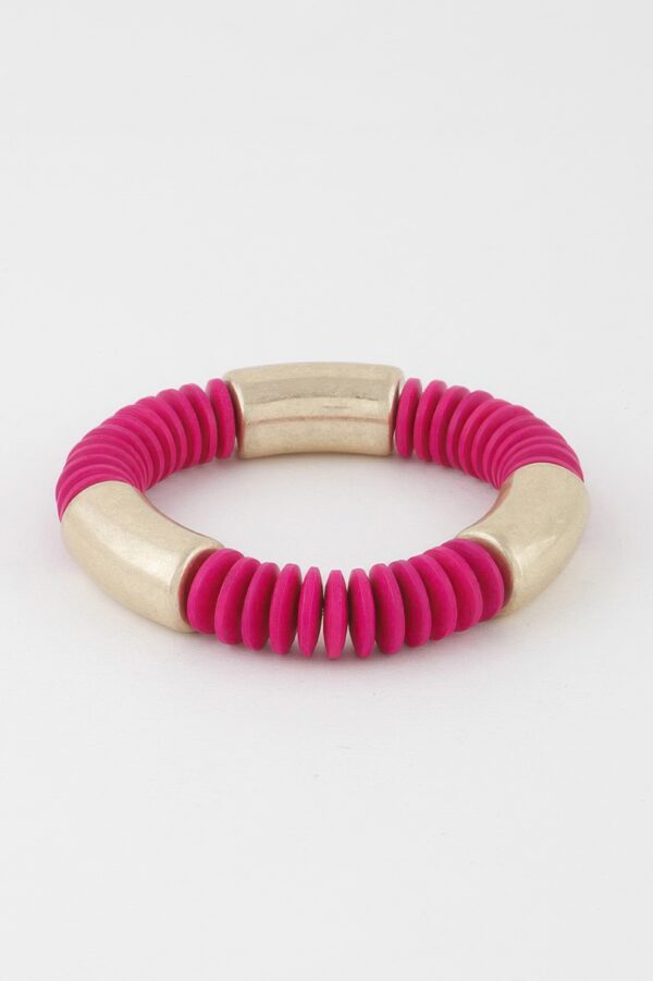 Multi-Layered Rhinestone Tube Cuff Anklet