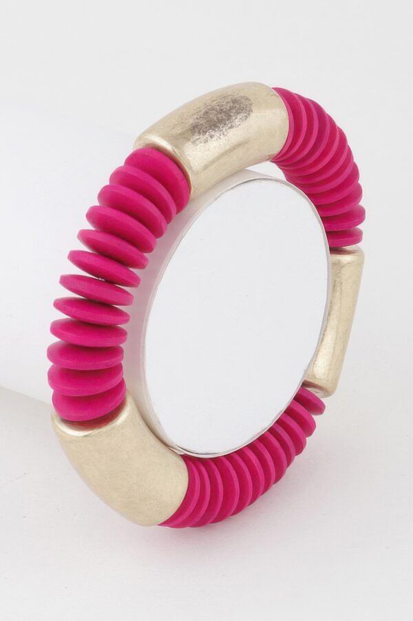 Multi-Layered Rhinestone Tube Cuff Anklet