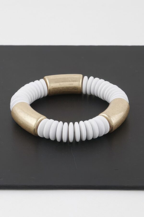 Multi-Layered Rhinestone Tube Cuff Anklet