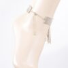Rhinestone Tube Cuff Bracelet – Multi-Layer Stacked
