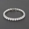 Jeweled Rhinestone Clasp Bracelet – Compact Shine