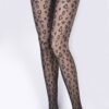 Leopard Print Stockings – Stretch Allover Animal Pattern