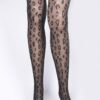 Leopard Print Stockings – Stretch Allover Animal Pattern