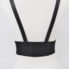 Multi-Buckle Harness Belt – PU & Elastic
