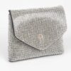 Rhinestone Mini Bag with Chain Belt Strap