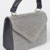 Rhinestone Single-Handle Evening Bag – Structured Sparkle