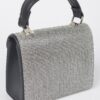 Rhinestone Single-Handle Evening Bag – Structured Sparkle