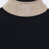 Thick Rhinestone Choker Necklace – Wide Sparkle Band