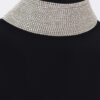 Thick Rhinestone Choker Necklace – Wide Sparkle Band