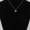 Mama Script Box Necklace – Slim Box Chain