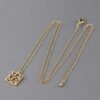 Mama Script Box Necklace – Slim Box Chain
