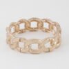 Polished Curb Chain Bracelet – Structured Link Design