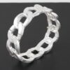 Polished Curb Chain Bracelet – Structured Link Design