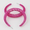 Wire-Wrapped Hoop Earrings – Textured 2-inch Hoops