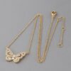 Rhinestone Butterfly Pendant Necklace – Sparkling Accent