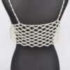 Faux Pearl Bralette – Pearl-Accented Structured Silhouette