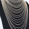 Multi-Layered Rhinestone Necklace – Layered Sparkle
