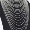 Multi-Layered Rhinestone Necklace – Layered Sparkle