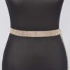 Rhinestone Belt – Slim Sparkle Waist Accent