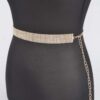 Rhinestone Belt – Slim Sparkle Waist Accent
