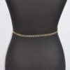 Rhinestone Belt – Slim Sparkle Waist Accent