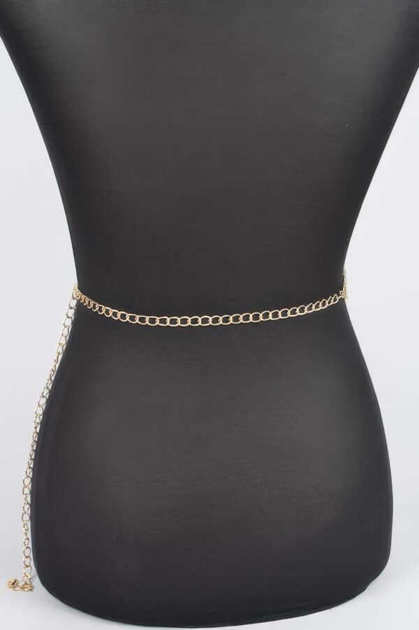 Rhinestone Belt – Slim Sparkle Waist Accent