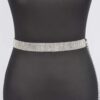 Rhinestone Belt – Slim Sparkle Waist Accent