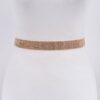 Rhinestone Belt – Slim Sparkle Waist Accent