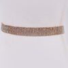 Rhinestone Belt – Slim Sparkle Waist Accent