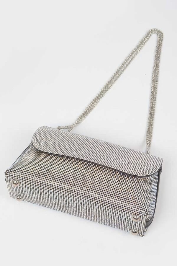 Rhinestone Party Shoulder Bag – Crystal Evening Clutch