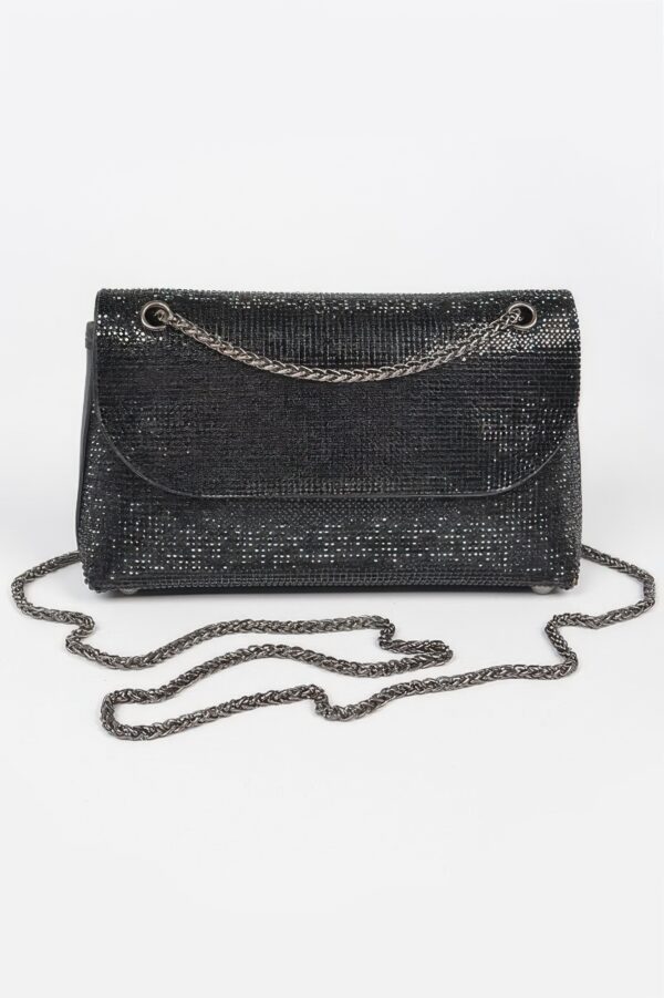 Rhinestone Party Shoulder Bag – Crystal Evening Clutch