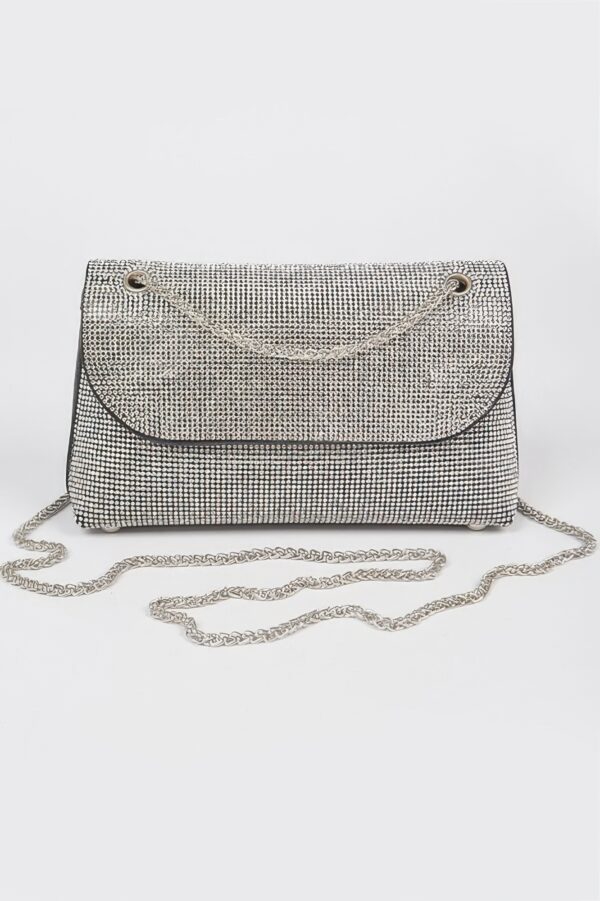 Rhinestone Party Shoulder Bag – Crystal Evening Clutch