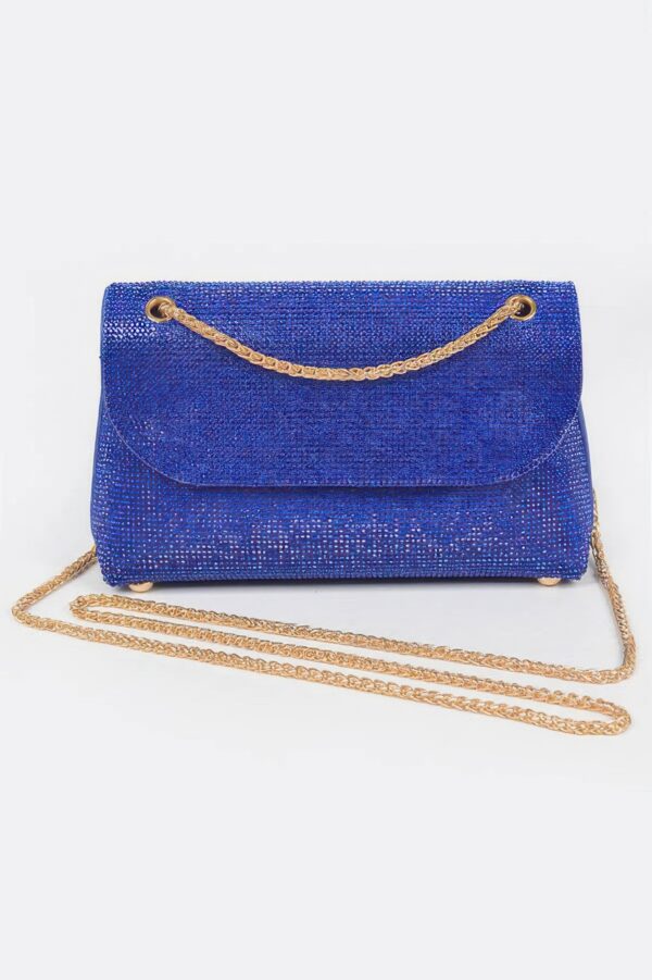 Rhinestone Party Shoulder Bag – Crystal Evening Clutch