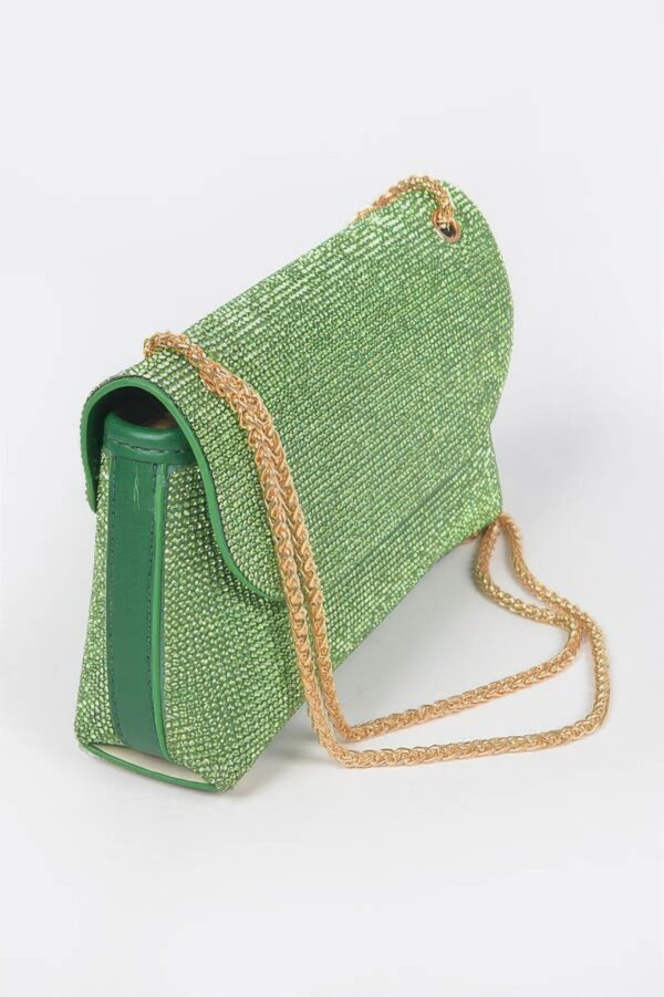 Rhinestone Party Shoulder Bag – Crystal Evening Clutch