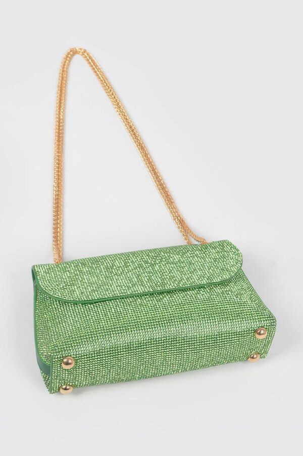Rhinestone Party Shoulder Bag – Crystal Evening Clutch