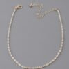 Cubic Crystal Jewel Necklace – Delicate Sparkle