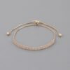 Slim Adjustable Rhinestone Bracelet – Timeless Sparkle