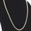 Rhinestone Layered Chain Necklace – 60cm